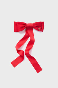 Crimson Jane Bow Barrette