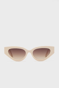 Cream Mary Lou Sunglasses