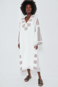 Embroidered Leila Caftan